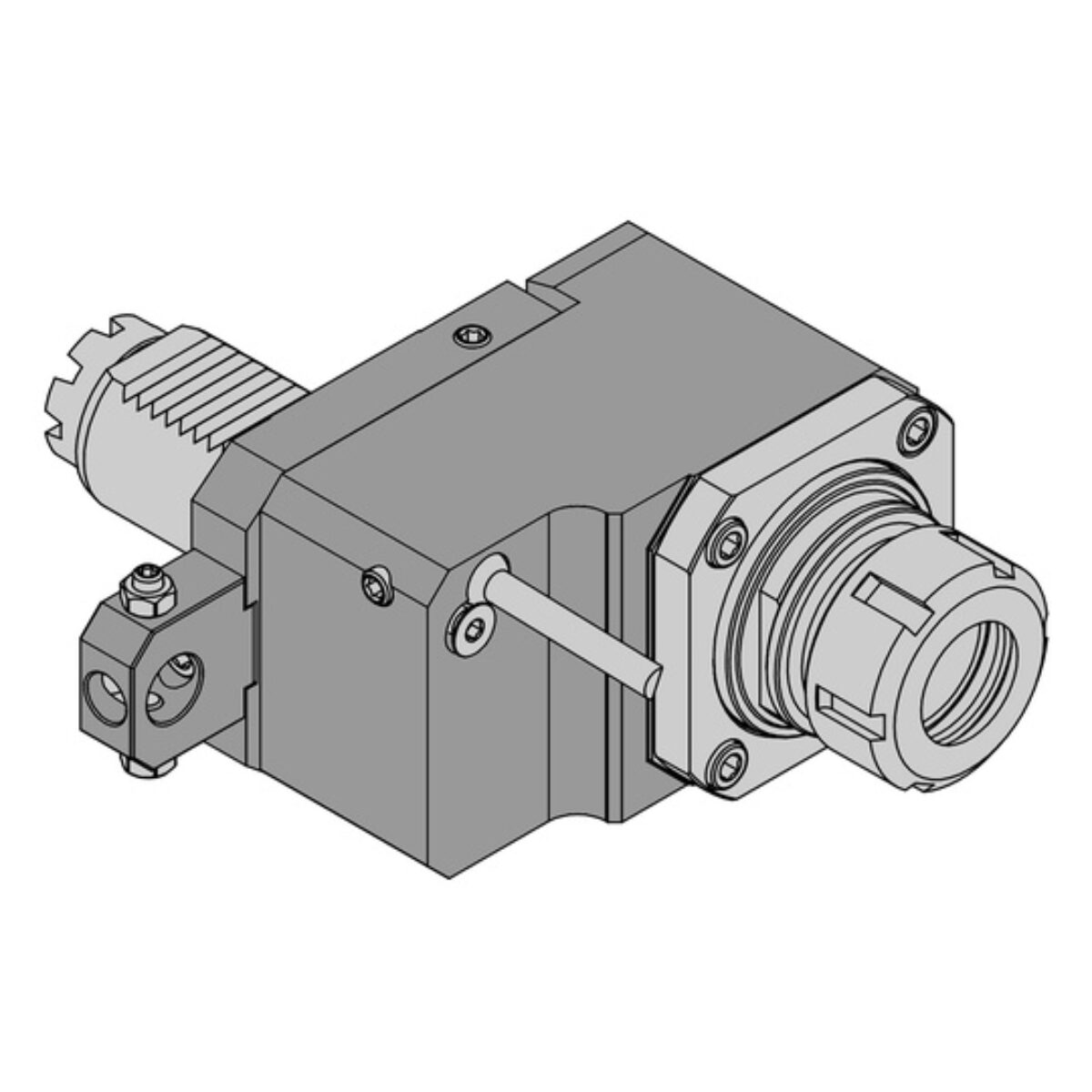 Shop VDI Axial Drilling-Milling Head - IMTE Tool Holders