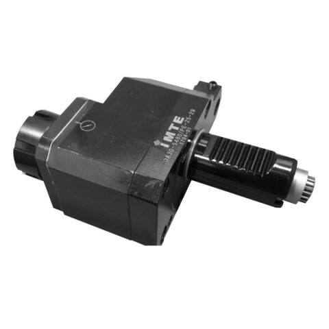 VDI50 DIN5480 AXIAL DRILLING-MILLING HEAD ER40 OFFSET 65 mm with OUTER COOLANT