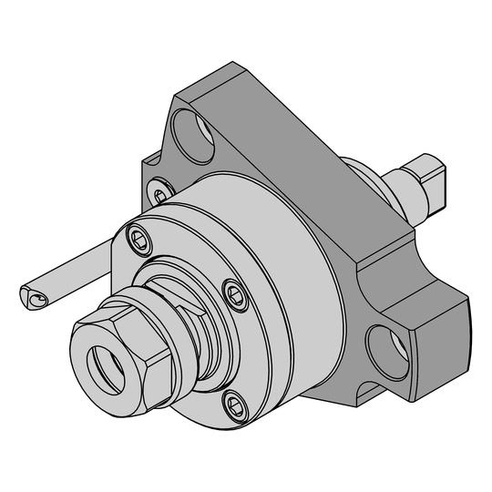 AXIAL DRILLING MILLING HEAD ER16 for MURATEC MT20
