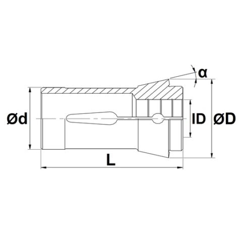 162E PUSH-TYPE COLLETS INDEX #25